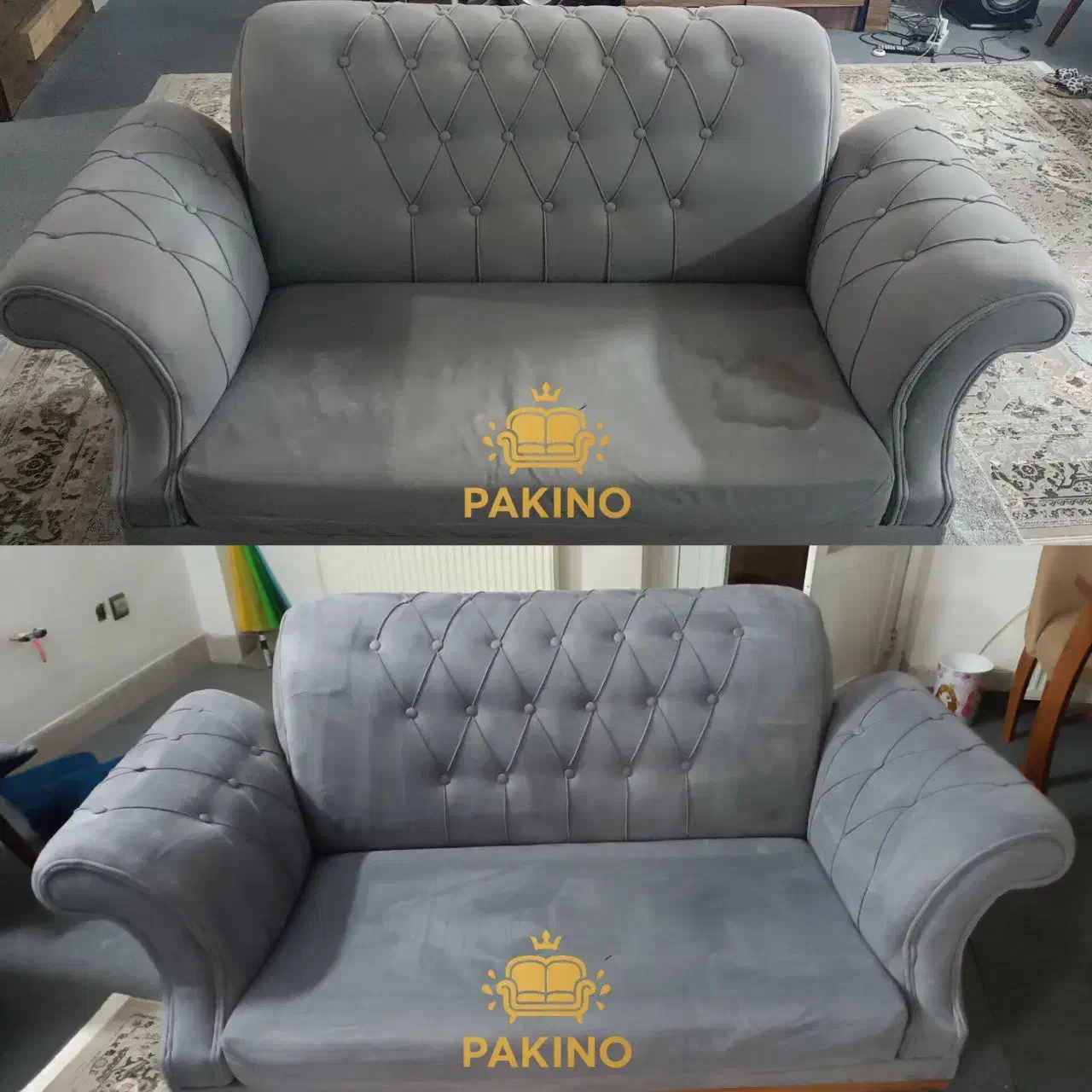 مبل شویی+مرکز تخصصی پاکینو(خدمات حرفه ای درمحل شما|خدمات نظافت|فولادشهر, B4|دیوار