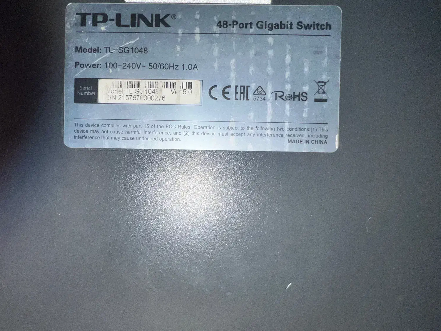 سویچ Tplink 48 port|مودم و تجهیزات شبکه|تهران, شهرآرا|دیوار