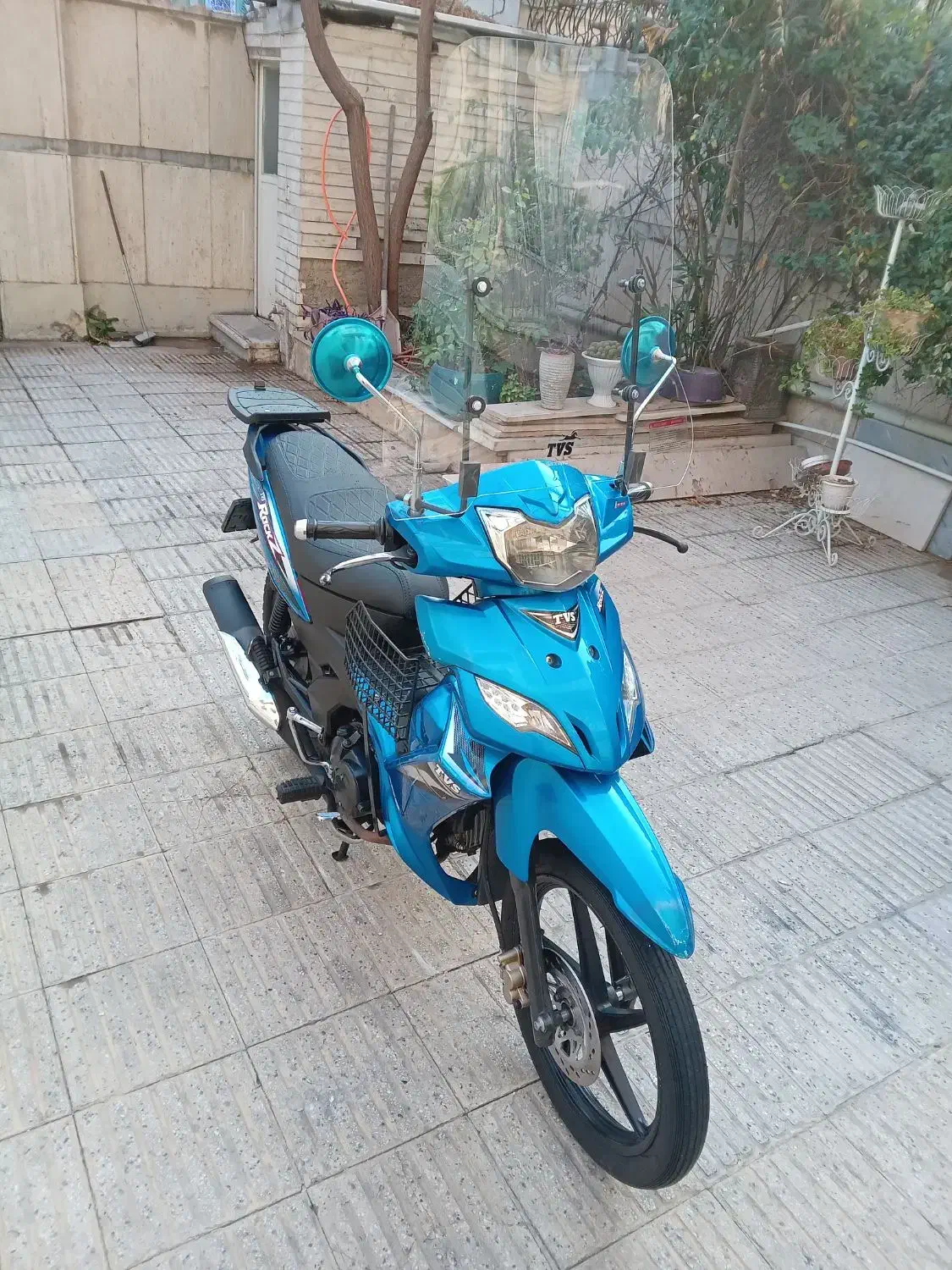 موتور tvsراکزمدل۹۲|موتورسیکلت|تهران, علم و صنعت|دیوار