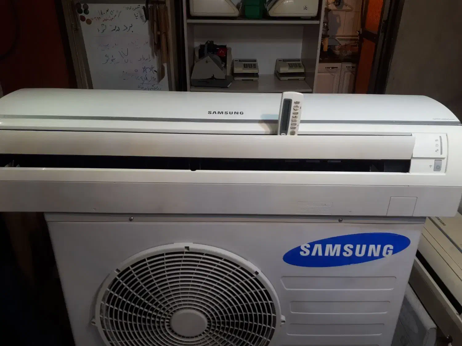 کولر گازی ۲۴ هزار سامسونگ موتور بزرگ اصل کره|کولر گازی و فنکوئل|تهران, ایرانشهر|دیوار