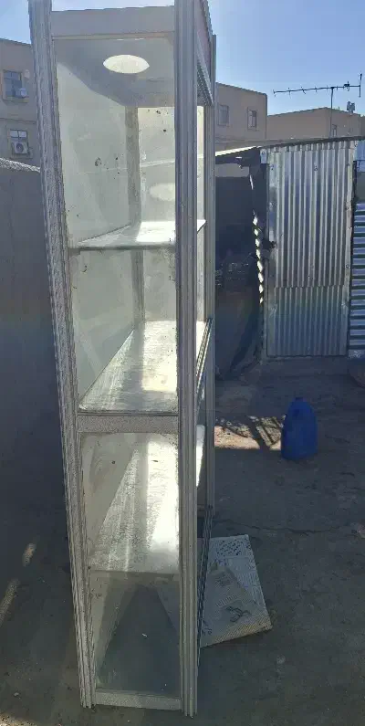 بوفه ظرف آلمینیومی|بوفه، ویترین، کنسول|زاهدان, |دیوار