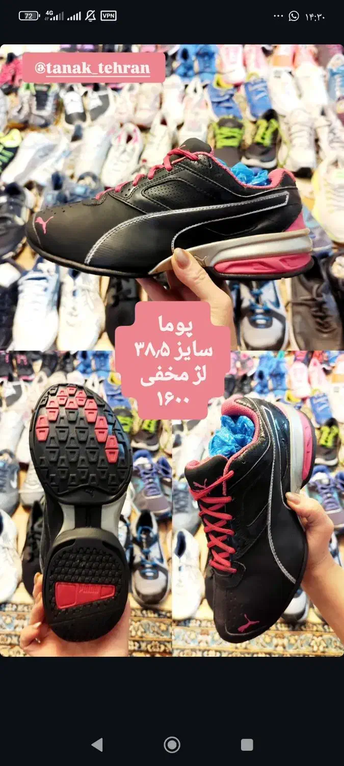 کتونی رانینگ اورجینال|کیف، کفش، کمربند|پردیس, فاز ۴|دیوار