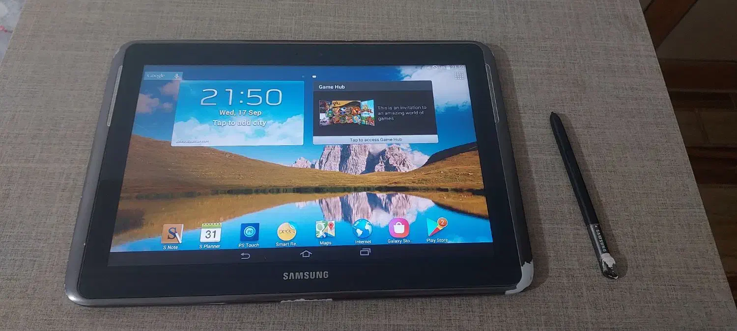 تبلت سامسونگ گلکسی نوت 10|تبلت|شیراز, کفترک|دیوار
