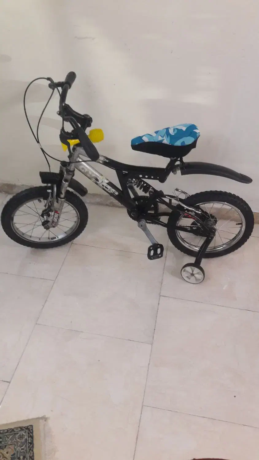 دوچرخه ۱۶ کمک فنر دار.|دوچرخه، اسکیت، اسکوتر|بومهن, |دیوار