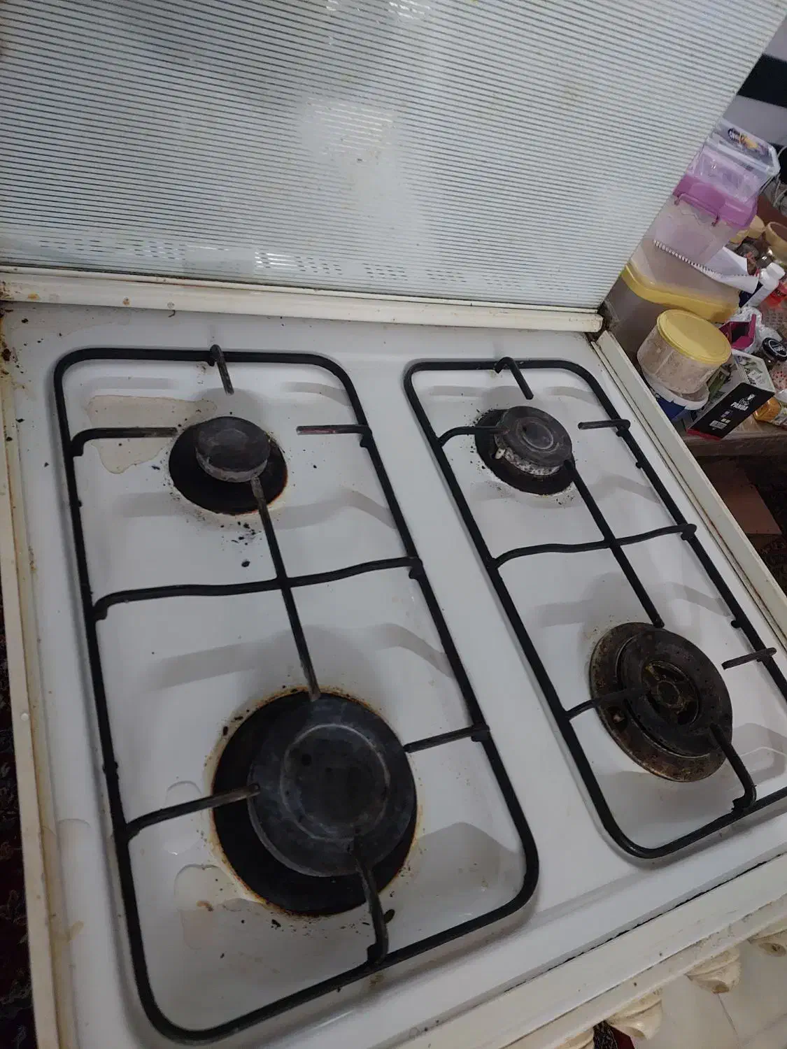 گاز فردار ۴ شعله|اجاق گاز و لوازم برقی پختوپز|رشت, رودبارتان|دیوار