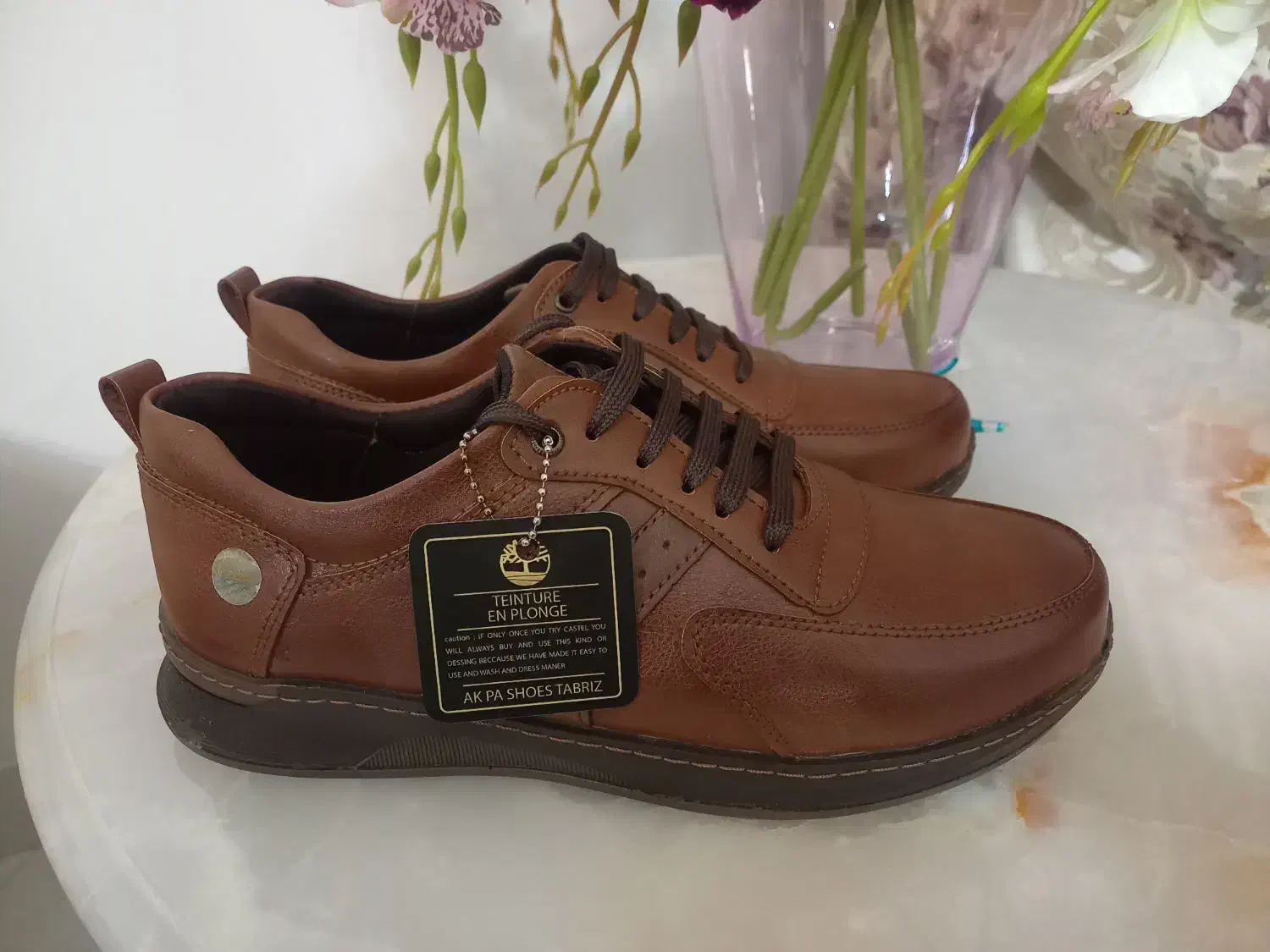 کفش مردانه تمام چرم طبیعی اسپورت سایز ۴۱|کیف، کفش، کمربند|ارومیه, |دیوار