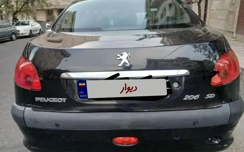 206 sdمدل 94|خودرو سواری و وانت|تهران, شمس‌آباد|دیوار