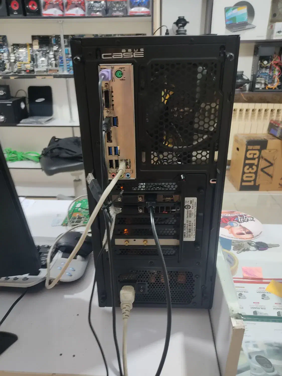 سیستم گیمینگ و کار حرفه ای|رایانه رومیزی|پرند, فاز ۲|دیوار