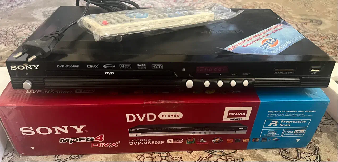 DVD PLAYER SONY|پخش‌کننده DVD و ویدیو|تهران, هاشمی|دیوار