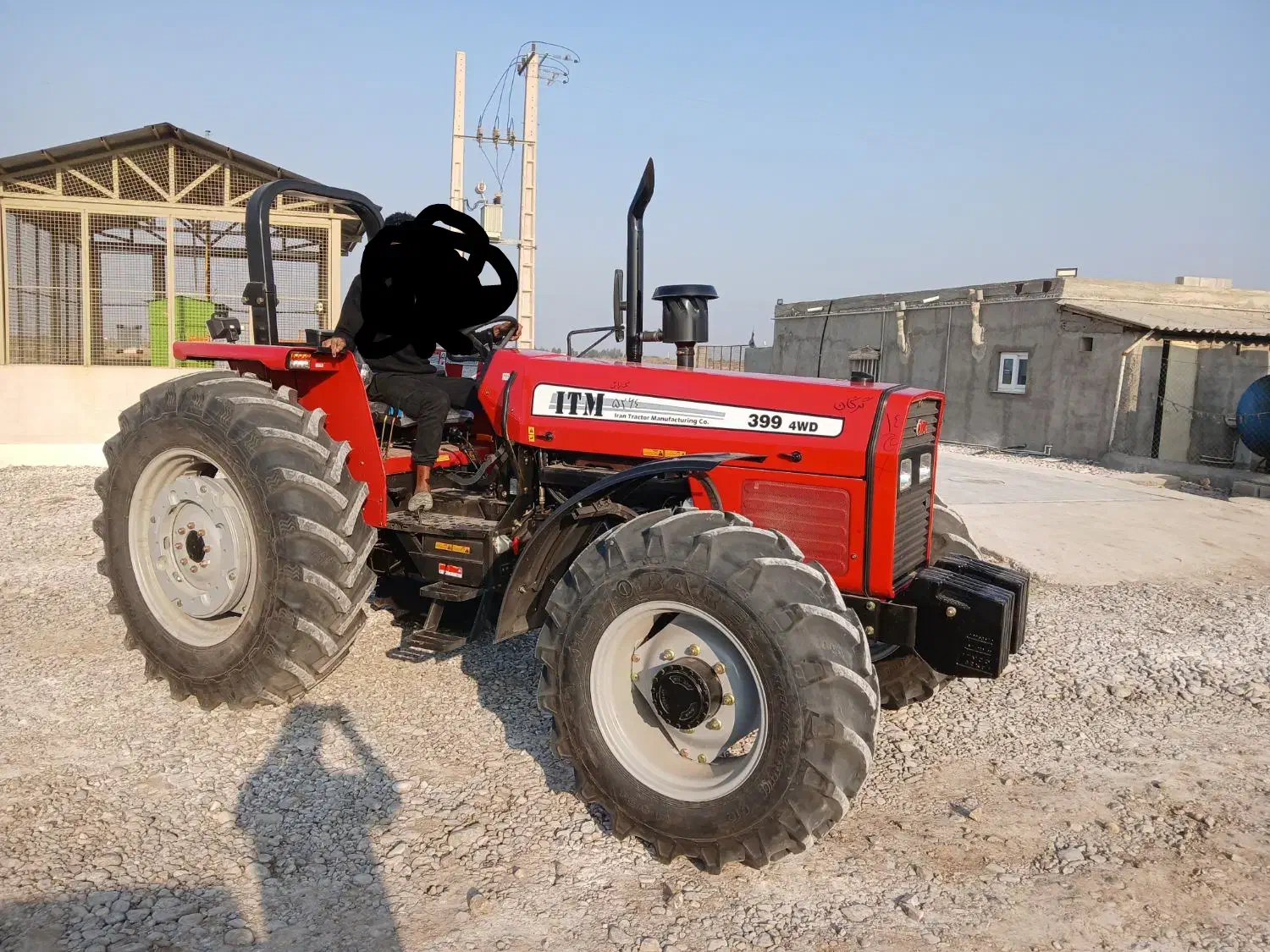 تراکتور ۳۹۹ جفت خشک بدون کارکرد|خودرو سنگین|آق قلا, |دیوار