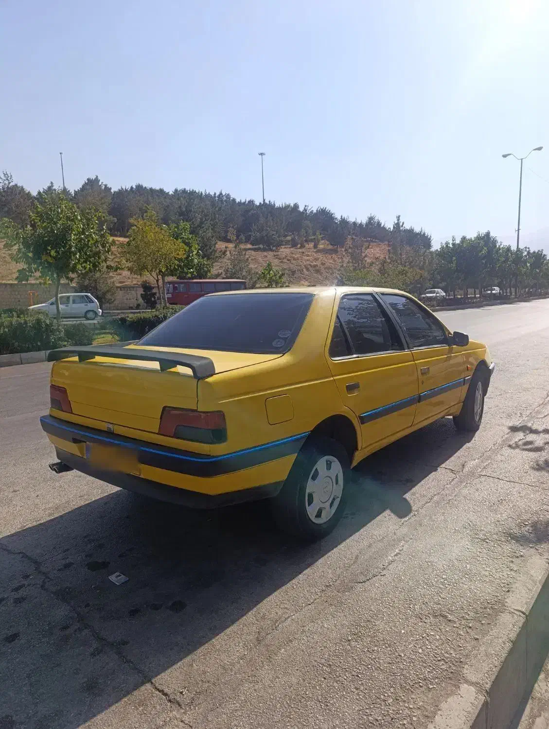 پژو405تاکسی عروسک اسپرت تمیز|خودرو سواری و وانت|همدان, |دیوار