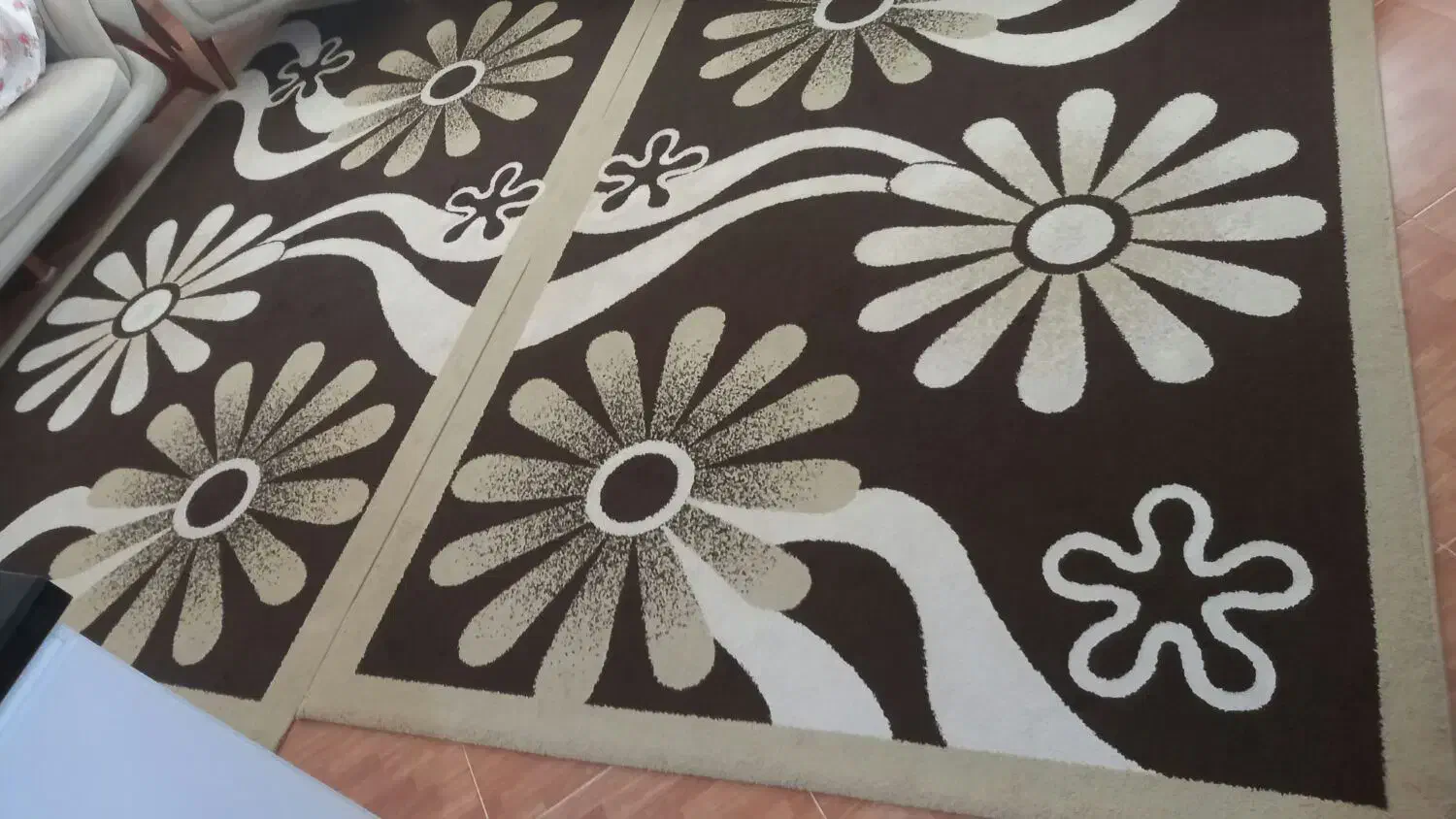 دو تخته فرش ۶متری فانتزی|فرش|لشت نشا, |دیوار