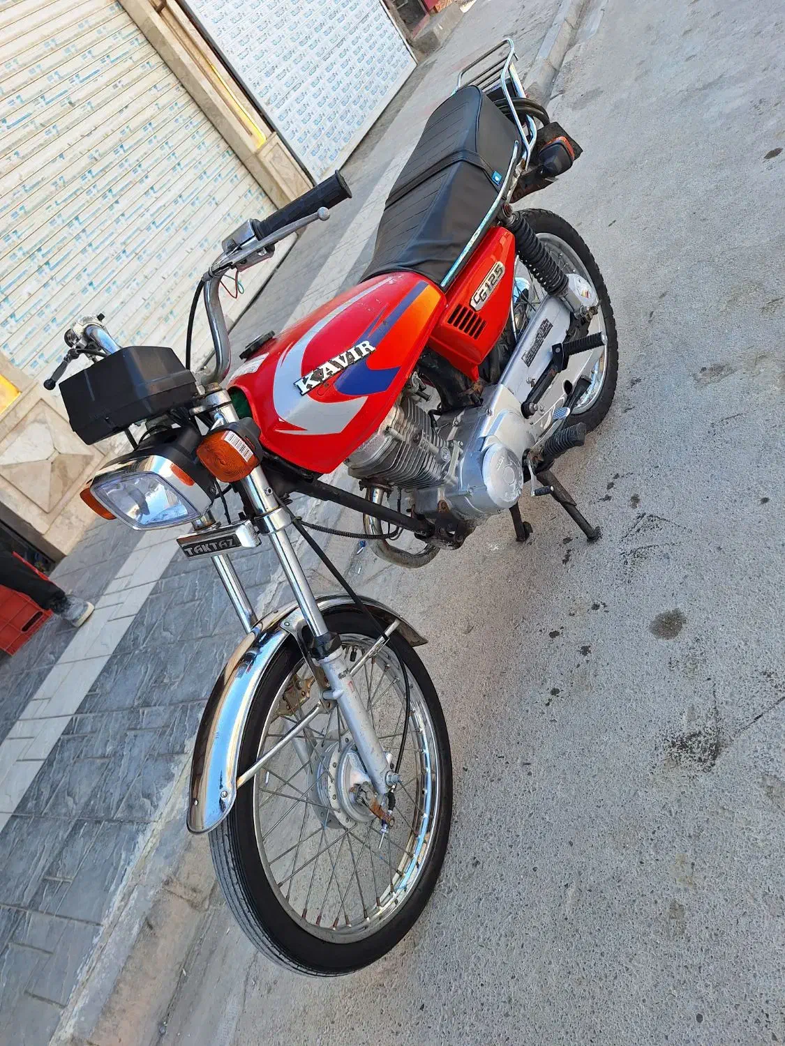 موتور هندا توریست ۱۲۵ تمیز|موتورسیکلت|مشهد, شترک|دیوار