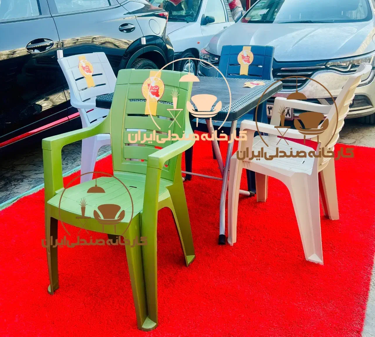 صندلی پلاستیکی باغی کافه طرح ریما|میز و صندلی غذاخوری|تهران, میدان ولیعصر|دیوار