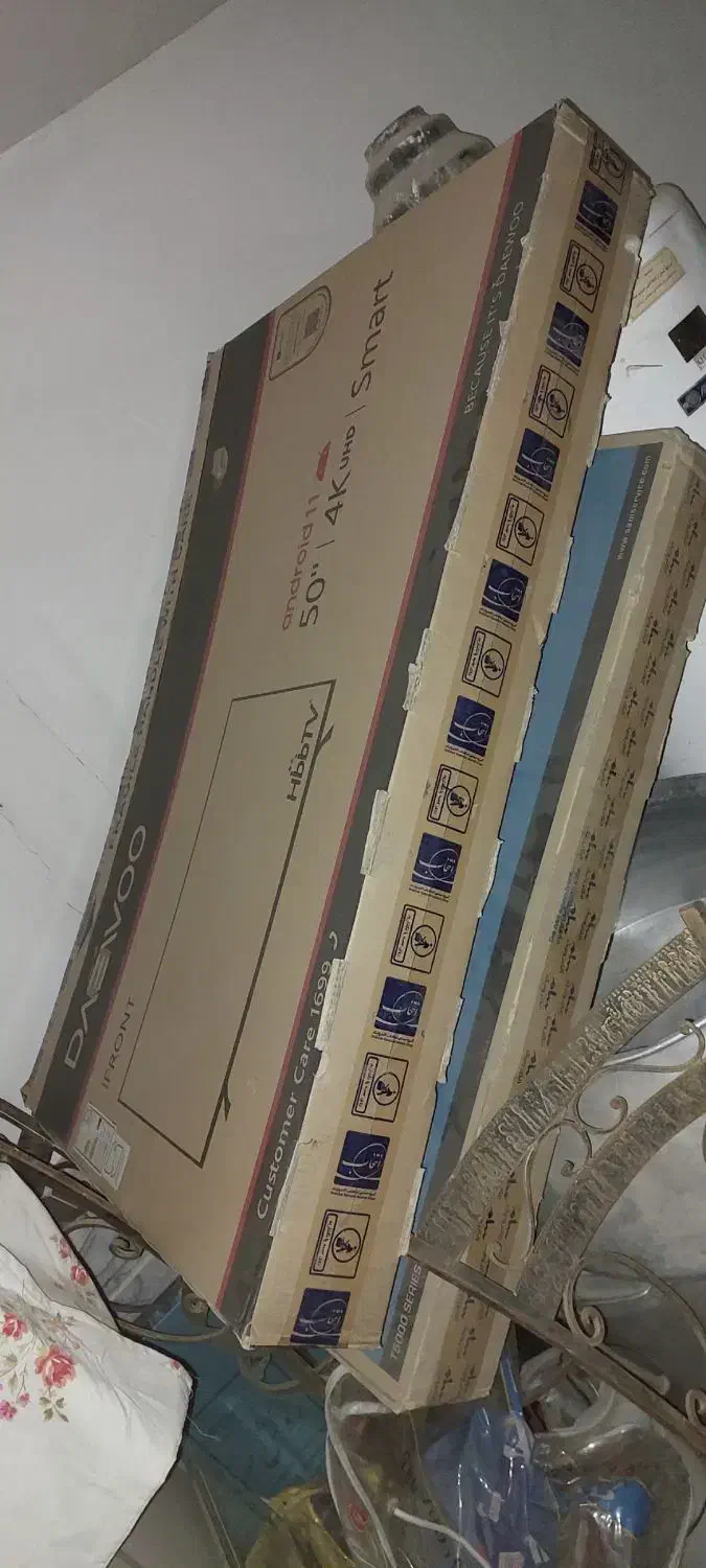 تلویزیون ۵۰اینچ دوود درحد نو|تلویزیون و پروژکتور|قرچک, زیبا شهر|دیوار