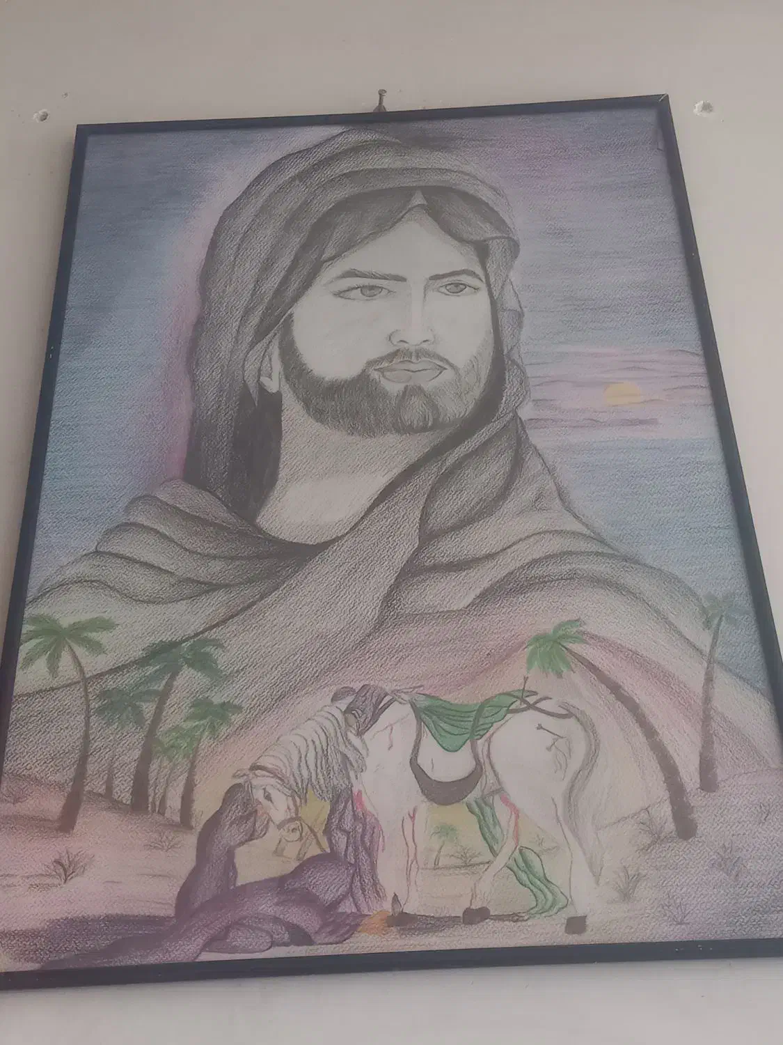 تابلو نقاشی قدیمی|تابلو، نقاشی، عکس|خمینی‌شهر, |دیوار