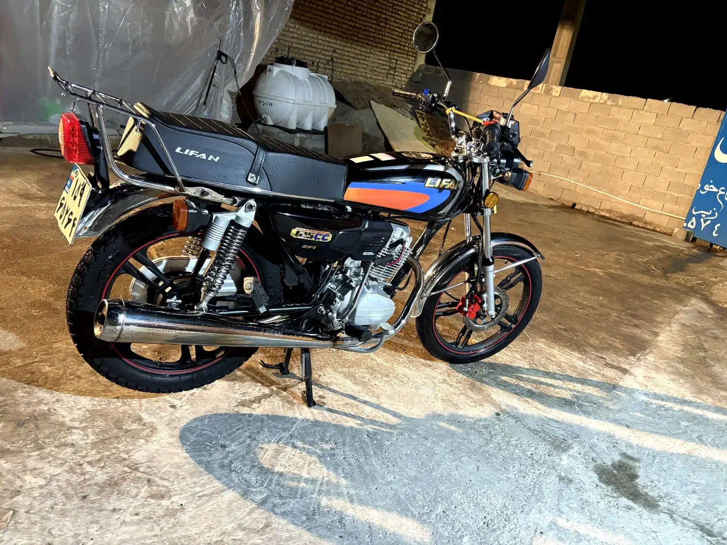 موتور سیکلت لیفان ۱۲۵EFI|موتورسیکلت|امیدیه, |دیوار