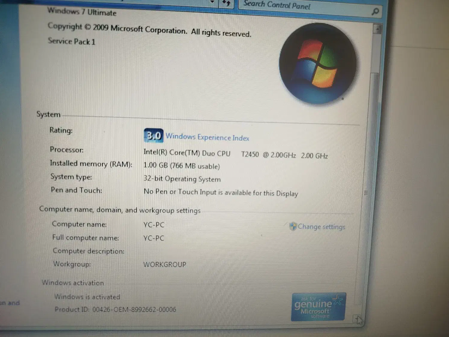 لپ تاپ زیمنس فوجیتسو اصل المان|رایانه همراه|تبریز, |دیوار