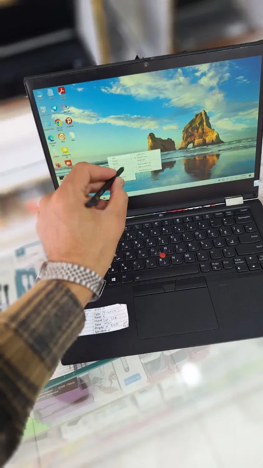 لپ تاپ لنوو یوگا نسل ۱۰ تاچ با قلم|رایانه همراه|شهرکرد, |دیوار