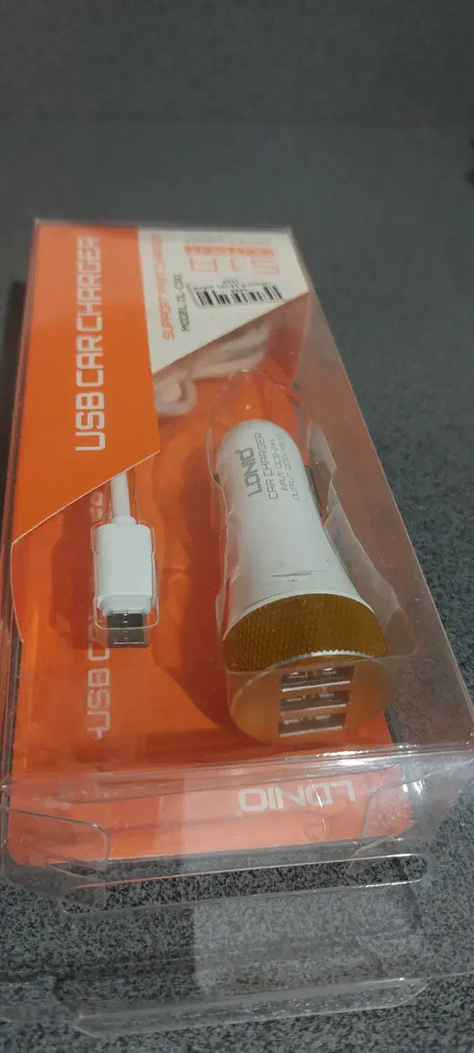 شارژر فندکی مدل DL-C50 به همراه کابل microUSB|لوازم جانبی موبایل و تبلت|تهران, سعادتآباد|دیوار