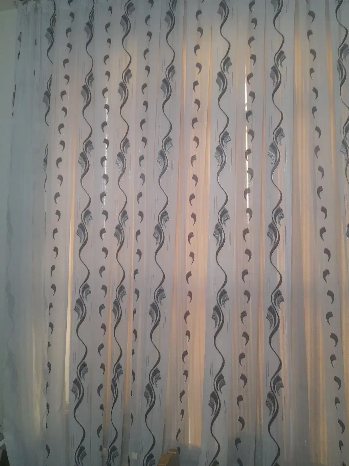 پرده حریر پلیسه|پرده، رانر، رومیزی|شیراز, مسلم|دیوار