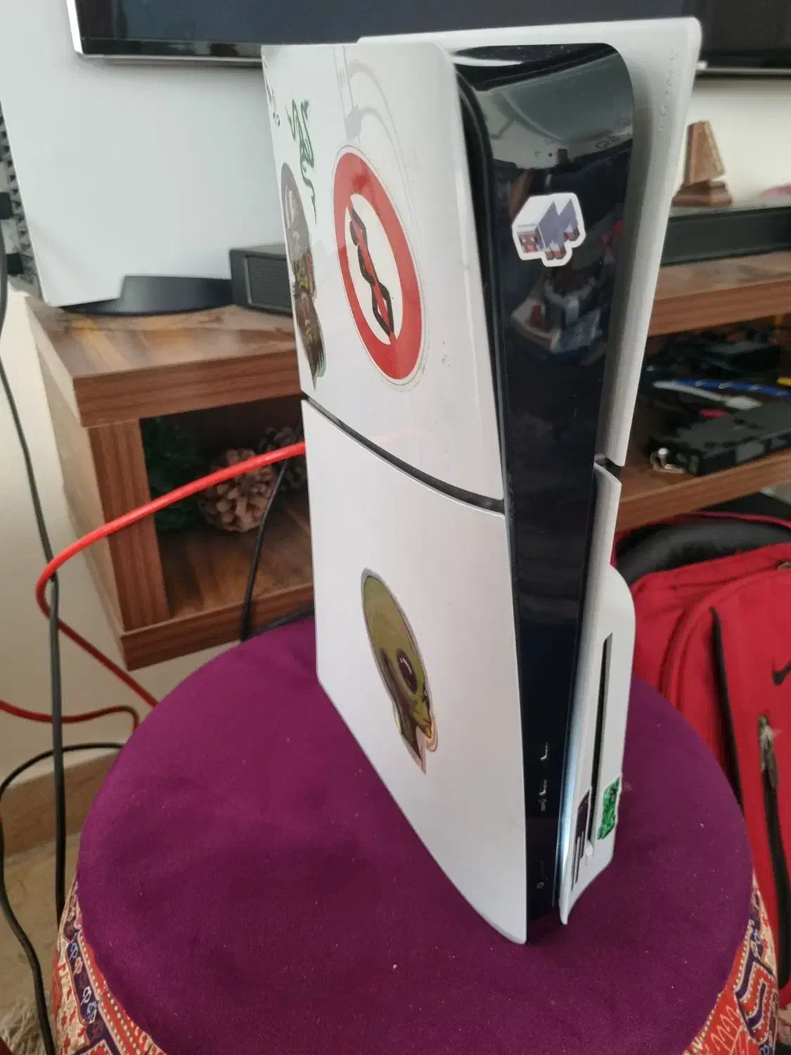 ps5 slim همراه با بازی|کنسول، بازی ویدئویی و آنلاین|تهران, درب دوم|دیوار