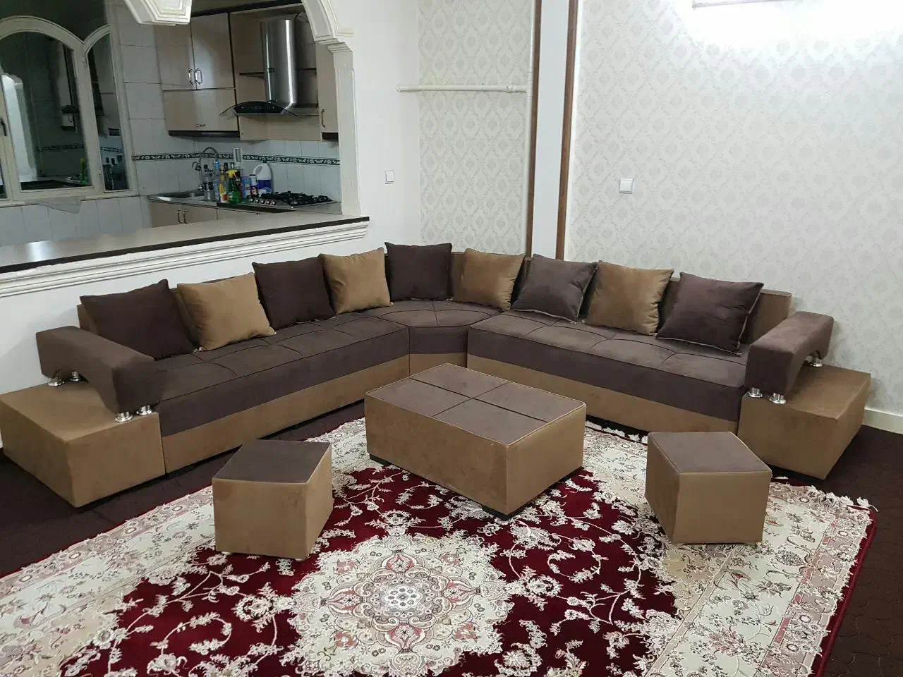 مبل خوش نشین و راحت ال بهاره با جلوه ای زیبا|مبلمان خانگی و میز عسلی|تهران, شهرک شریفی|دیوار