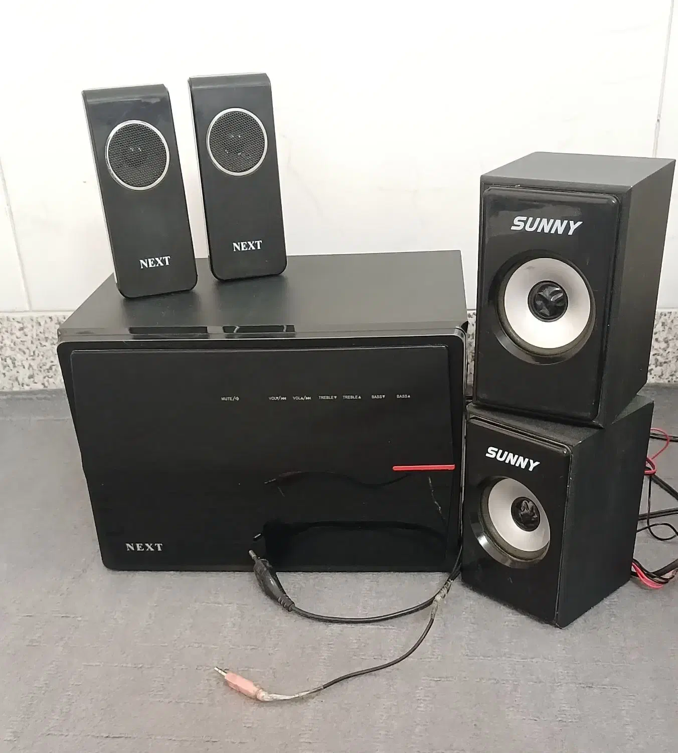 اسپیکر و باند NEXT و باند SUNNY|سیستم صوتی خانگی|قم, سراجه (۱۵ خرداد)|دیوار