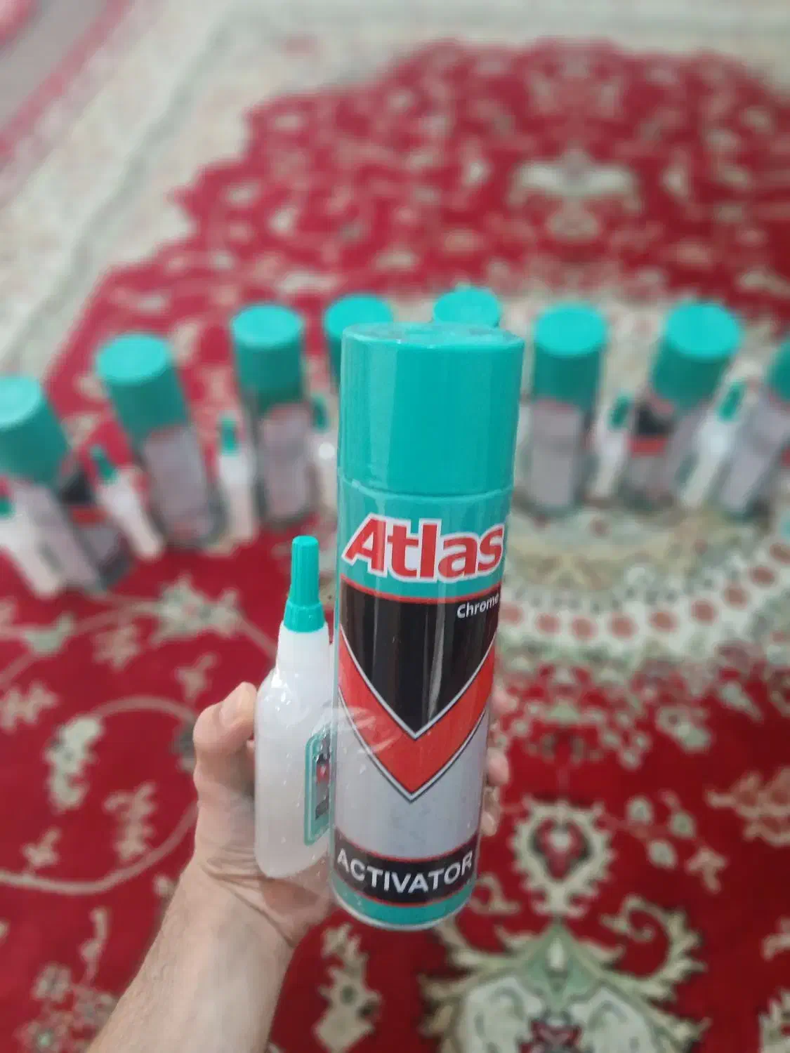 چسب MDF  و دستکش پارچه ای|مصالح و تجهیزات ساختمان|ارزوئیه, |دیوار