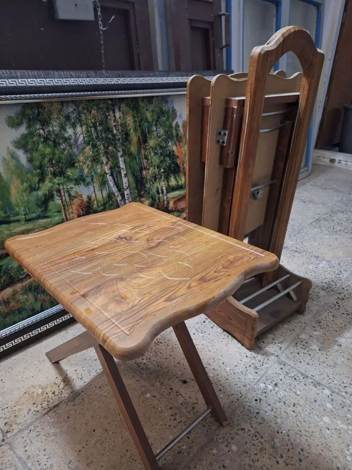 میز عسلی کتابی و تاشو|مبلمان خانگی و میز عسلی|الوند, |دیوار