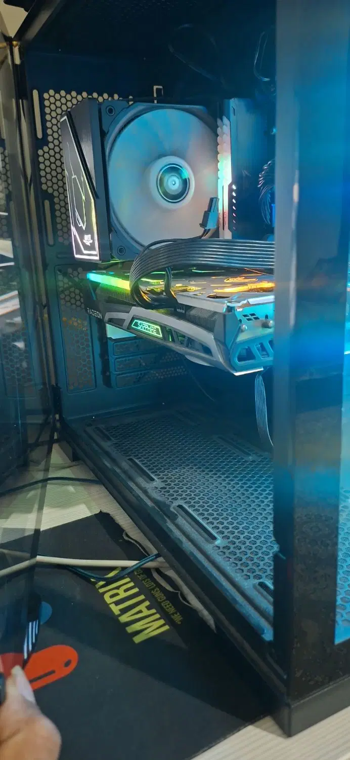 گرافیک RX 6700XT 12GB|قطعات و لوازم جانبی رایانه|تهران, ابوذر|دیوار