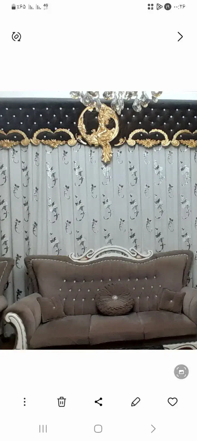 پرده خوش نقش و نگار|پرده، رانر، رومیزی|الوند, |دیوار