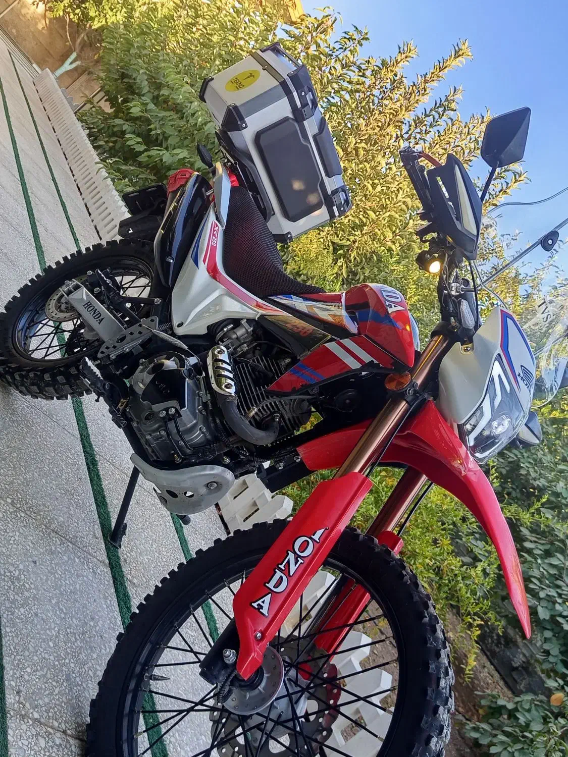 موتور تریل ۲۵۰|موتورسیکلت|سنندج, |دیوار