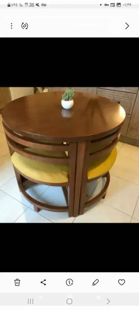 مبل . ناهارخوری کمجا تولیدی مریم|میز و صندلی غذاخوری|قشم, |دیوار