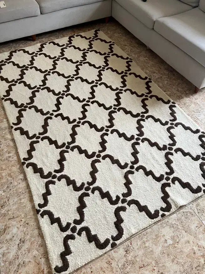 فرش ۵ متری دستبافت|فرش|رودسر, |دیوار