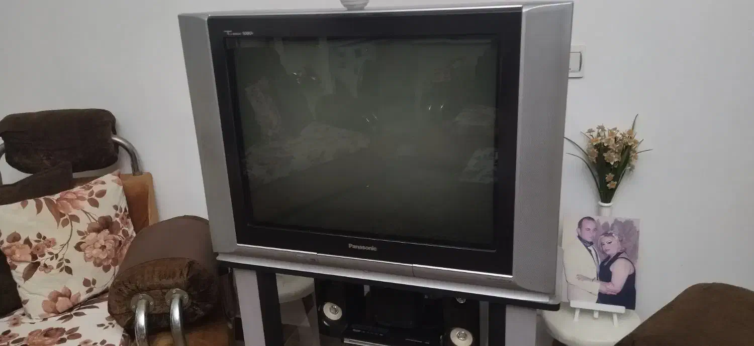 تلویزیون ۲۹ اینچ پاناسونیک همراه با میز تلویزبون|تلویزیون و پروژکتور|فردیس, شهرک ناز|دیوار