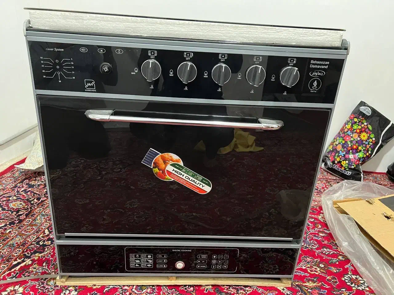 اجاق گازی طرح فر بهسوزان|اجاق گاز و لوازم برقی پختوپز|مرند, |دیوار