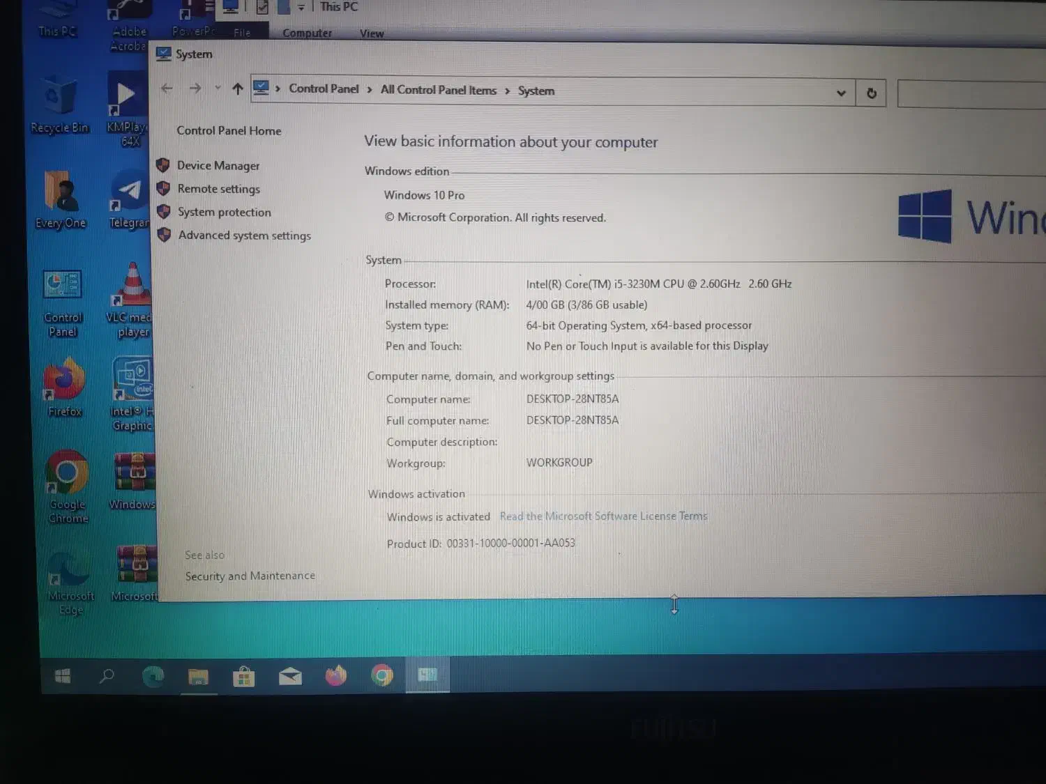 لبتاپ فوجیتسو دانشجویی|رایانه همراه|کرمانشاه, |دیوار