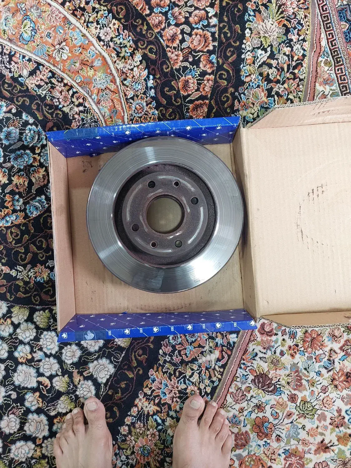 دیسک ترمزجلوکارکرده ولنت ترمزنوعقب ۲۰۶تیپ ۳|قطعات یدکی و لوازم جانبی|مسجد سلیمان, |دیوار