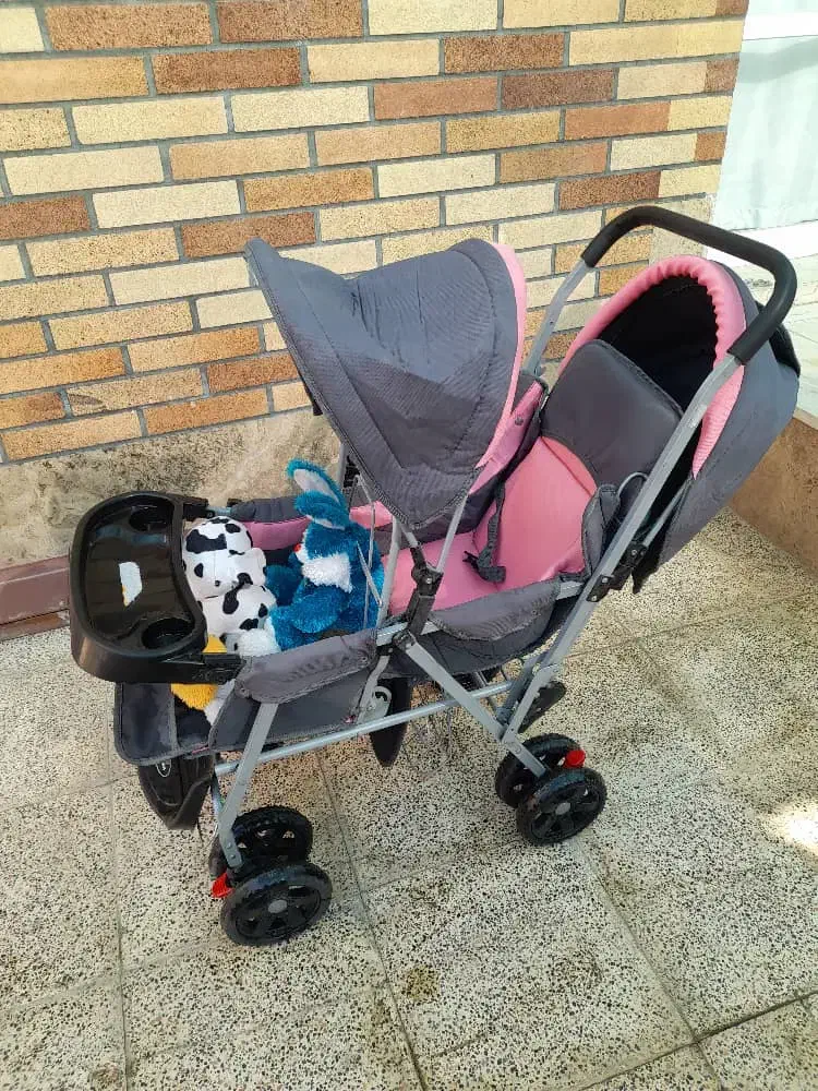 کالسکه دوقلو|کالسکه و لوازم جانبی|اصفهان, شهرک امام خمینی|دیوار