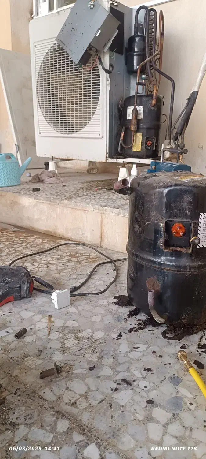 تعمیرات تخصصی انواع کولراسپلیت-یخچال|خدمات پیشه و مهارت|بندرلنگه, |دیوار