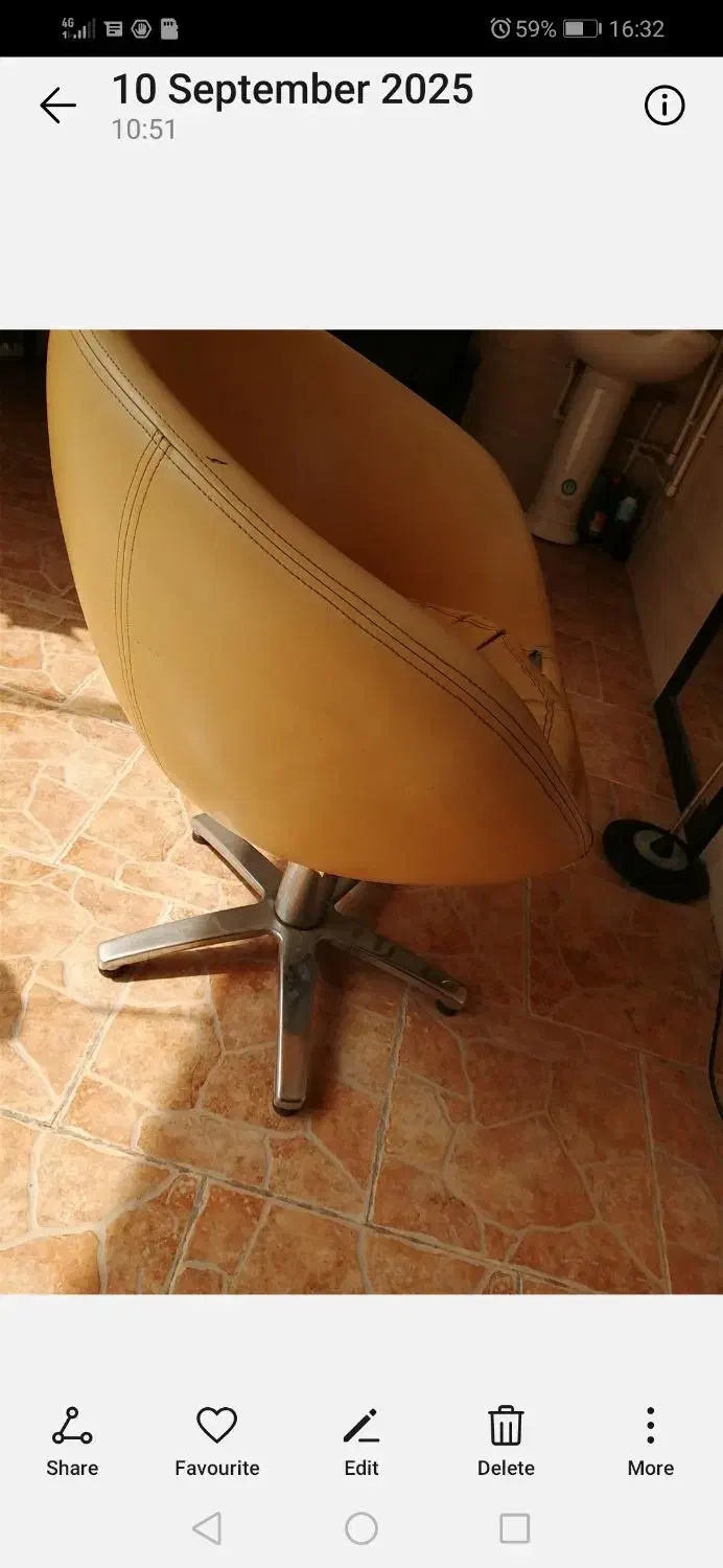 صندلی آرایشگاه با پدال گازی|آرایشگاه و سالن‌های زیبایی|علی‌آباد کتول, |دیوار