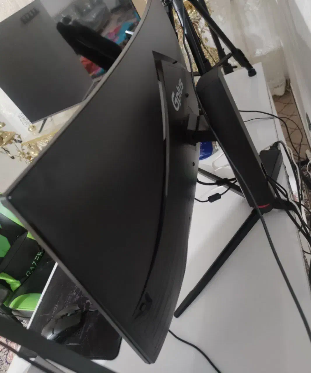 مانیتور خمیده جی پلاس مدل GGM-L328QN سایز 32 اینچ|قطعات و لوازم جانبی رایانه|تهران, مخصوص|دیوار