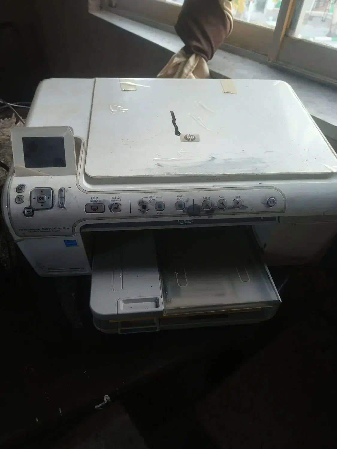 پرینتر جوهرافشان hp وایفادار سالم|پرینتر، اسکنر، کپی، فکس|گرگان, |دیوار