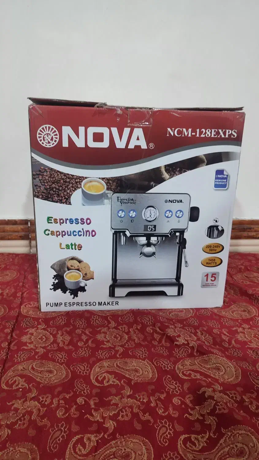 قهوه ساز نیمه صنعتی. نوا ۱۲۸ امیدیه|سماور، چای‌ساز، قهوه‌ساز|امیدیه, |دیوار