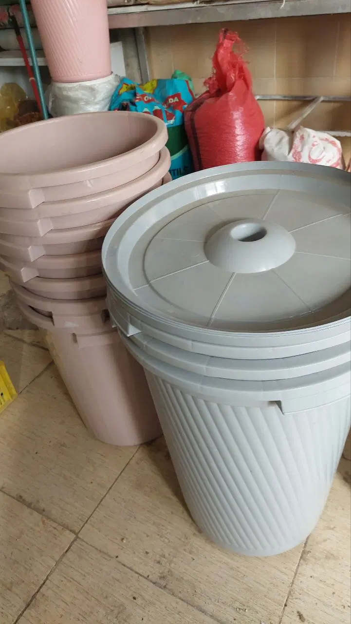 سطل|ظروف نگهدارنده، پلاستیکی، یک‌بارمصرف|شیراز, شهرک گلها|دیوار