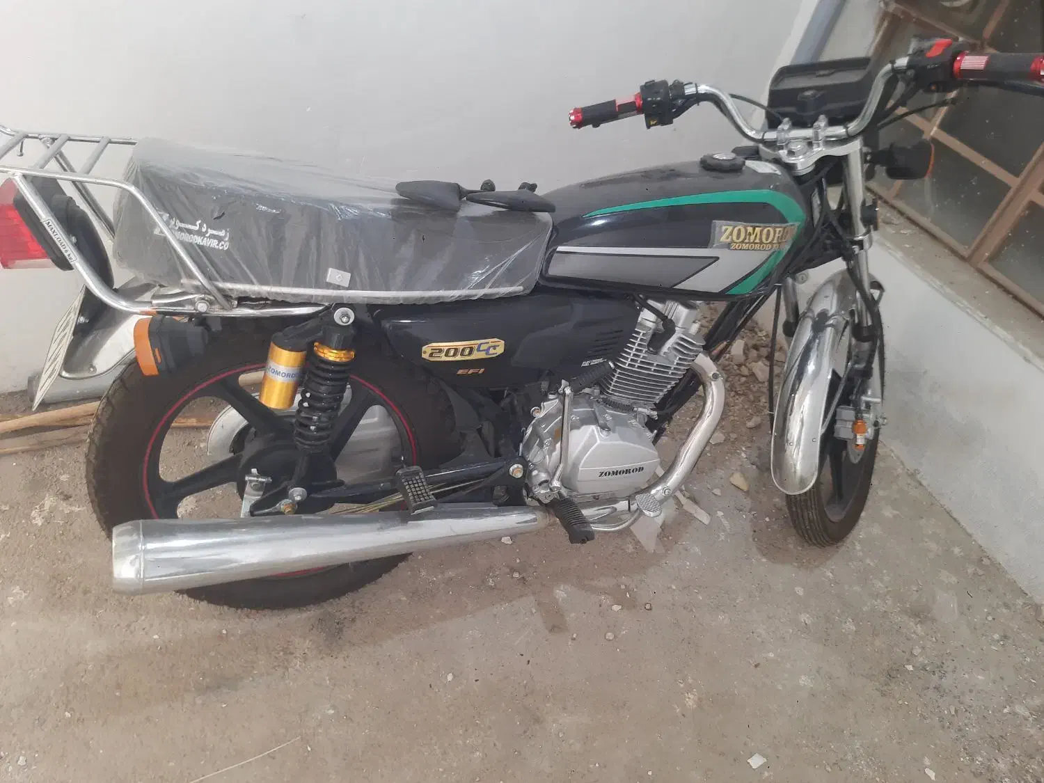 موتور200زمرد مدل1404|موتورسیکلت|سامان, |دیوار