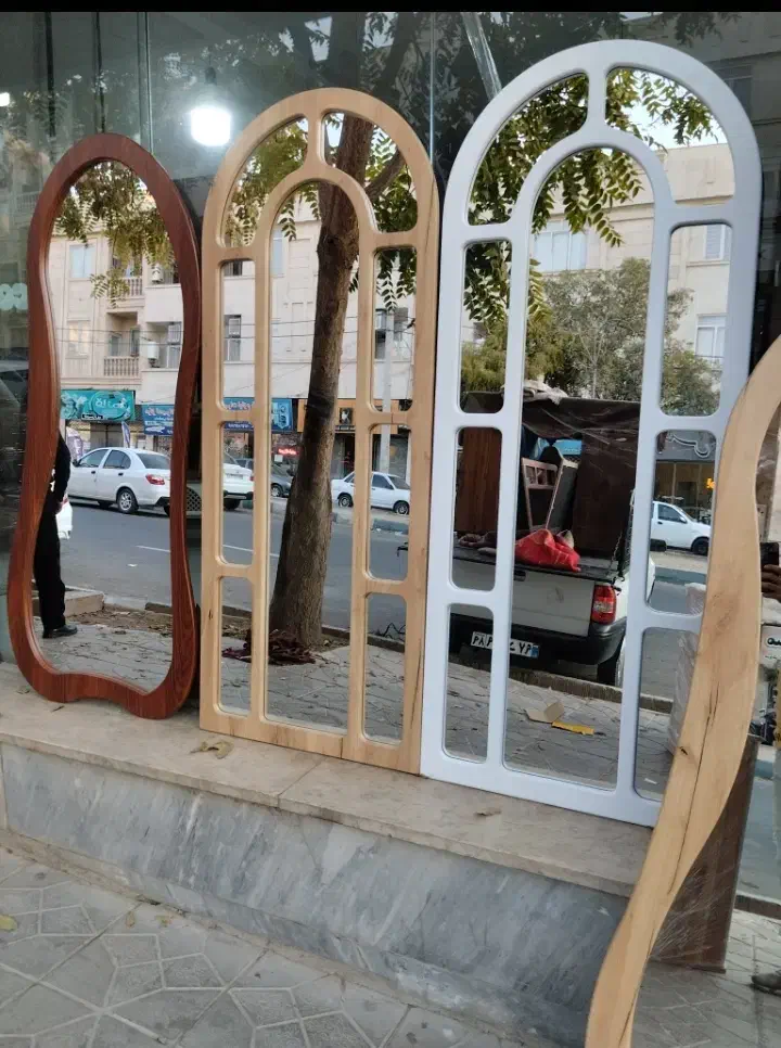 حراج آینه قدی ۳۹۰۰|بوفه، ویترین، کنسول|آبیک, |دیوار