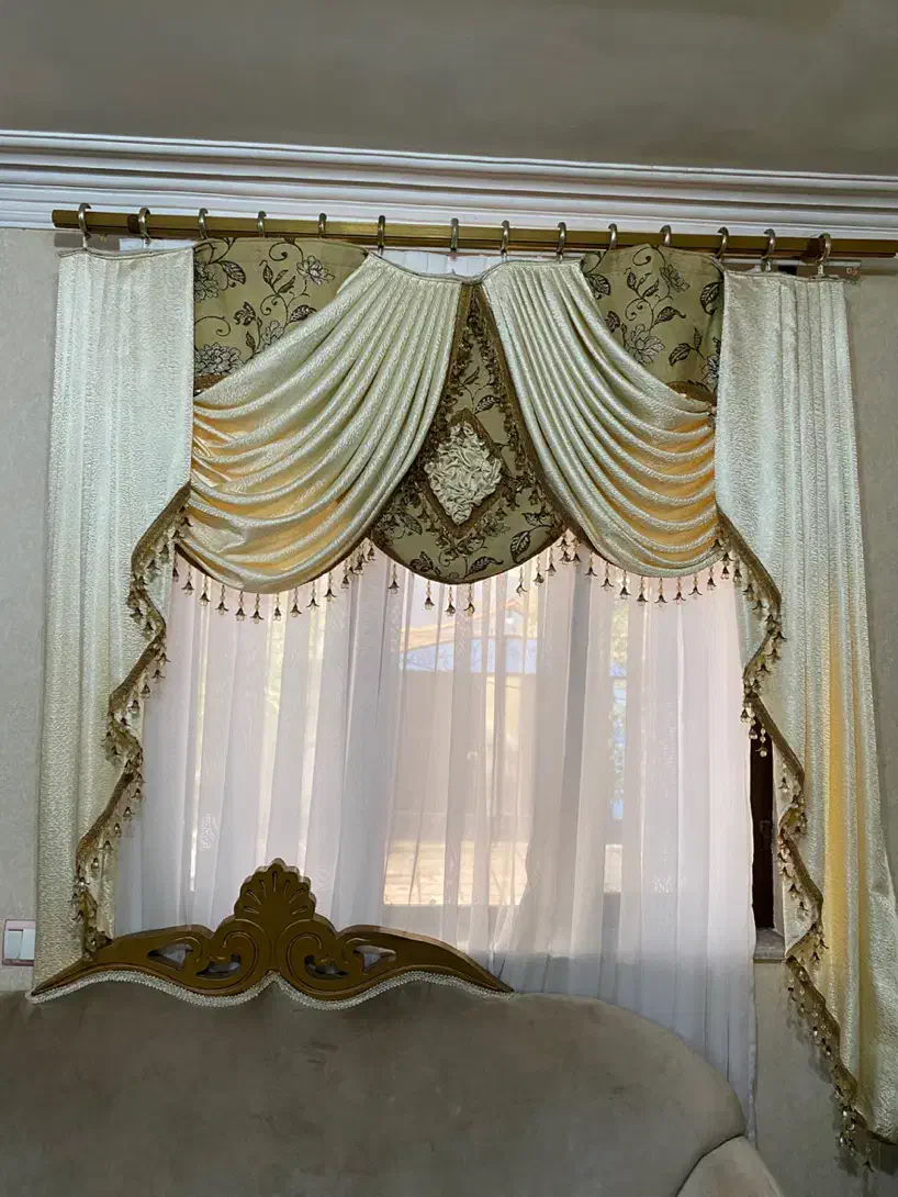 پرده پزیرایی|پرده، رانر، رومیزی|رشت, کوی فکوری|دیوار