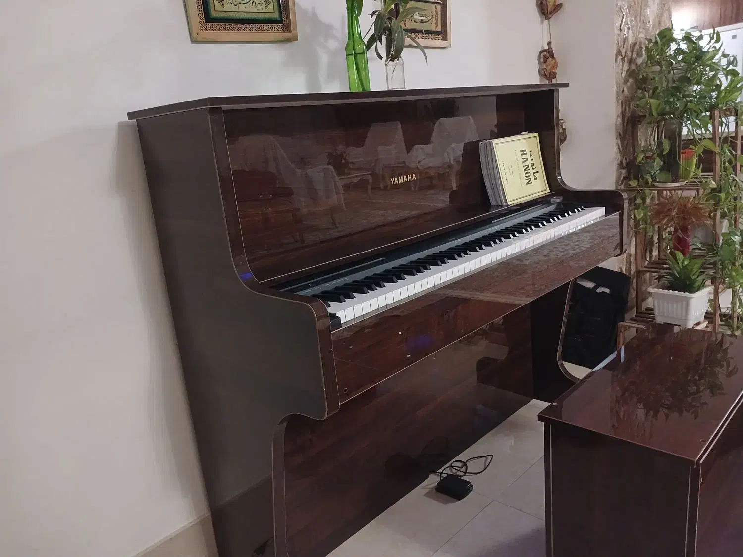 پیانو p 45 یاماها همراه باکس mdf|پیانو، کیبورد، آکاردئون|کرمانشاه, |دیوار